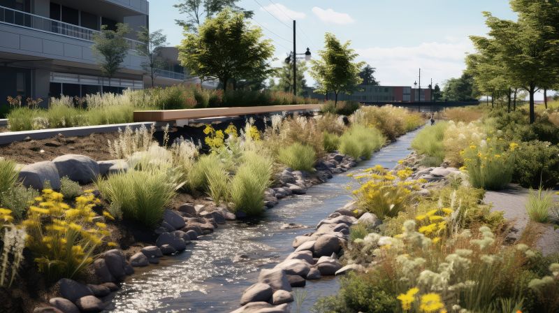 Drainage Sloping detail